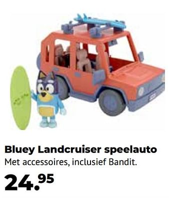 Promoties Bluey landcruiser speelauto - Bluey - Geldig van 25/10/2023 tot 31/12/2023 bij Europoint