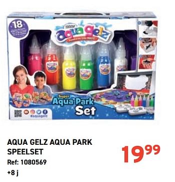 Promotions Aqua gelz aqua park speelset - Aqua Gelz - Valide de 01/11/2023 à 28/11/2023 chez Trafic