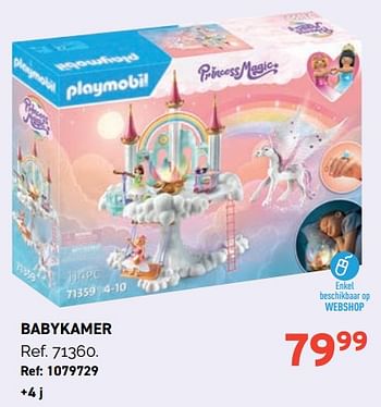 Promoties Babykamer - Playmobil - Geldig van 01/11/2023 tot 28/11/2023 bij Trafic