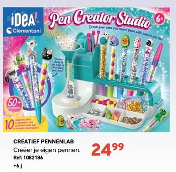 Promoties Creatief pennenlab - Clementoni - Geldig van 01/11/2023 tot 28/11/2023 bij Trafic