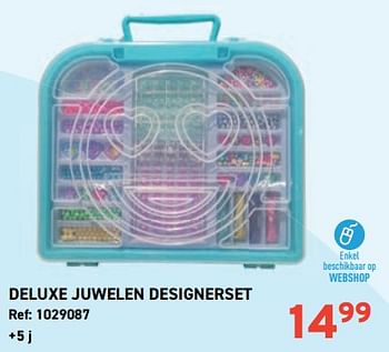 Promoties Deluxe juwelen designerset - Creatiki - Geldig van 01/11/2023 tot 28/11/2023 bij Trafic