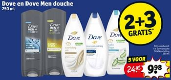 Promoties Dove douche silk nourishing - Dove - Geldig van 21/11/2023 tot 26/11/2023 bij Kruidvat