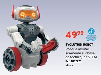 Promotions Evolution robot - Clementoni - Valide de 01/11/2023 à 28/11/2023 chez Trafic