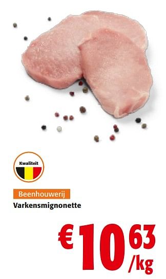 Promoties Varkensmignonette - Huismerk - Colruyt - Geldig van 15/11/2023 tot 28/11/2023 bij Colruyt