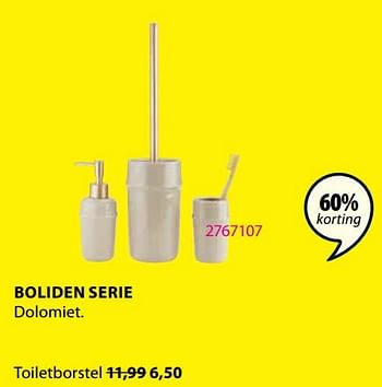 Promoties Boliden toiletborstel - Huismerk - Jysk - Geldig van 20/11/2023 tot 26/11/2023 bij Jysk