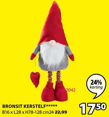 Promoties Bronsit kerstelf - Huismerk - Jysk - Geldig van 20/11/2023 tot 26/11/2023 bij Jysk