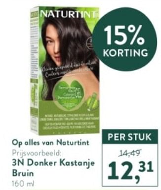 Promoties 3n donker kastanje bruin - Naturtint - Geldig van 13/11/2023 tot 26/11/2023 bij Holland & Barret