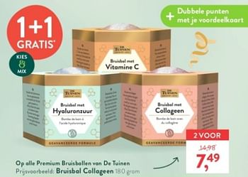 Promoties Bruisbal collageen - De Tuinen - Geldig van 13/11/2023 tot 26/11/2023 bij Holland & Barret