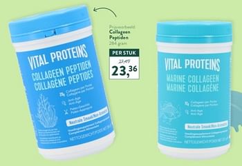 Promoties Collageen peptiden - Vital Proteins  - Geldig van 13/11/2023 tot 26/11/2023 bij Holland & Barret