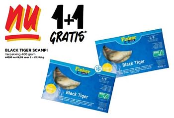 Promoties Black tiger scampi - Huismerk - Jumbo - Geldig van 22/11/2023 tot 28/11/2023 bij Jumbo