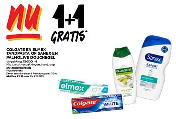 Promoties Elmex sensitive clean + fresh tandpasta - Elmex - Geldig van 22/11/2023 tot 28/11/2023 bij Jumbo