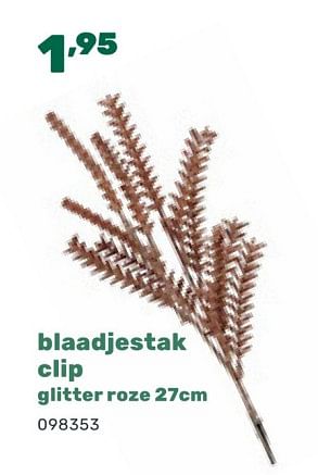Promoties Blaadjestak clip - Huismerk - Happyland - Geldig van 07/11/2023 tot 06/01/2024 bij Happyland