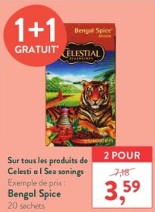 Promotions Bengol spice - Celestial - Valide de 13/11/2023 à 26/11/2023 chez Holland & Barret