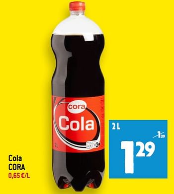 Promotions Cola cora - Produit maison - Match - Valide de 22/11/2023 à 28/11/2023 chez Match