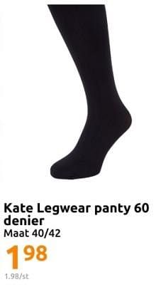 Promoties Kate legwear panty - kate - Geldig van 22/11/2023 tot 28/11/2023 bij Action
