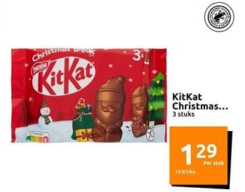 Promoties Kitkat christmas - Nestlé - Geldig van 22/11/2023 tot 28/11/2023 bij Action