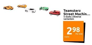 Promoties Teamsterz street machin - TeamsterZ - Geldig van 22/11/2023 tot 28/11/2023 bij Action
