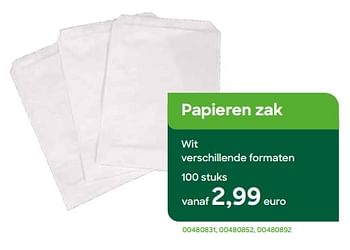 Promoties Papieren zak - Huismerk - Ava - Geldig van 01/11/2023 tot 30/11/2023 bij Ava