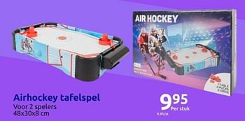 Promoties Airhockey tafelspel - Huismerk - Action - Geldig van 15/11/2023 tot 21/11/2023 bij Action