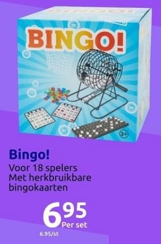 Promotions Bingo! - Produit Maison - Action - Valide de 15/11/2023 à 21/11/2023 chez Action
