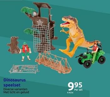 Promoties Dinosaurus speelset - Huismerk - Action - Geldig van 15/11/2023 tot 21/11/2023 bij Action