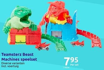 Promoties Teamsterz beast machines speelset - TeamsterZ - Geldig van 15/11/2023 tot 21/11/2023 bij Action