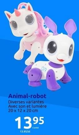 Promotions Animal-robot - Gear2Play - Valide de 15/11/2023 à 21/11/2023 chez Action