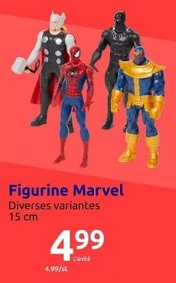 Promotions Figurine marvel - Marvel - Valide de 15/11/2023 à 21/11/2023 chez Action
