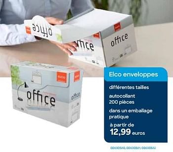 Promoties Elco enveloppes - Elco - Geldig van 01/11/2023 tot 30/11/2023 bij Ava