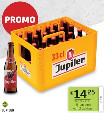 Promoties Jupiler - Jupiler - Geldig van 17/11/2023 tot 30/11/2023 bij BelBev