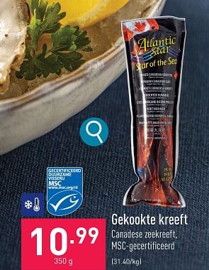 Promoties Gekookte kreeft - Huismerk - Aldi - Geldig van 27/11/2023 tot 08/12/2023 bij Aldi