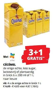Promoties Cécémel de enige echte - Cecemel - Geldig van 16/11/2023 tot 29/11/2023 bij Spar (Colruytgroup)