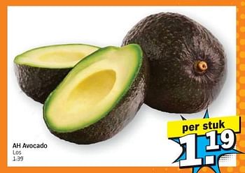 Promoties Ah avocado - Huismerk - Albert Heijn - Geldig van 27/11/2023 tot 03/12/2023 bij Albert Heijn