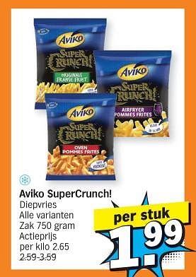 Promoties Aviko supercrunch - Aviko - Geldig van 27/11/2023 tot 03/12/2023 bij Albert Heijn
