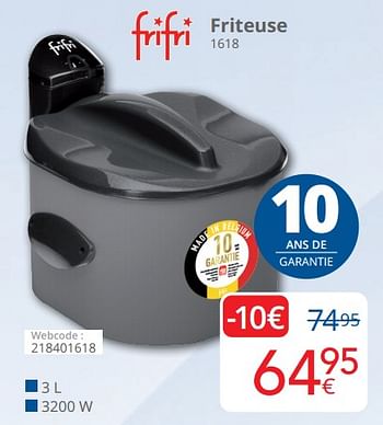 Promotions Frifri friteuse 1618 - FriFri - Valide de 12/11/2023 à 30/11/2023 chez Eldi