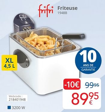 Promotions Frifri friteuse 1948b - FriFri - Valide de 12/11/2023 à 30/11/2023 chez Eldi