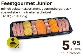 Promoties Feestgourmet junior - Huismerk - Bon'Ap - Geldig van 08/11/2023 tot 05/12/2023 bij Bon'Ap