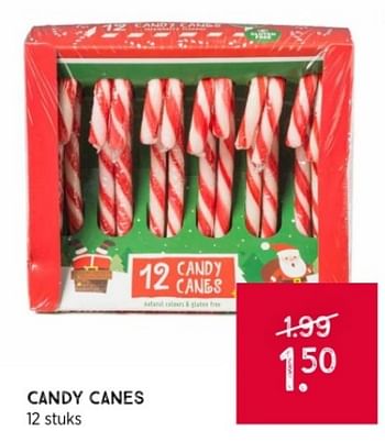 Promoties Candy canes - Huismerk - Xenos - Geldig van 26/11/2023 tot 09/12/2023 bij Xenos