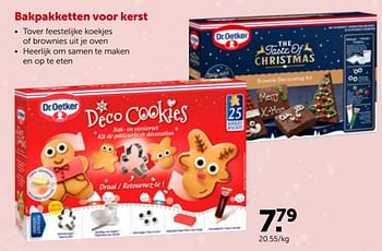 Promoties Bakpakketten voor kerst - Dr. Oetker - Geldig van 29/11/2023 tot 10/12/2023 bij Aveve