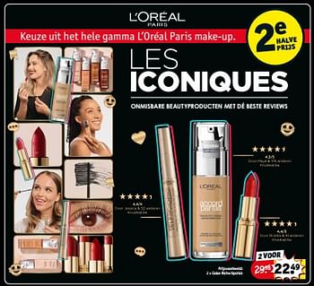 Promoties Color riche lipstick - L'Oreal Paris - Geldig van 28/11/2023 tot 10/12/2023 bij Kruidvat