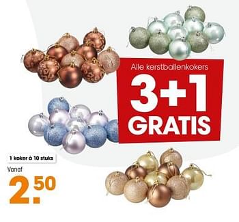 Promoties Kerstballenkokers - Huismerk - Kwantum - Geldig van 28/11/2023 tot 17/12/2023 bij Kwantum