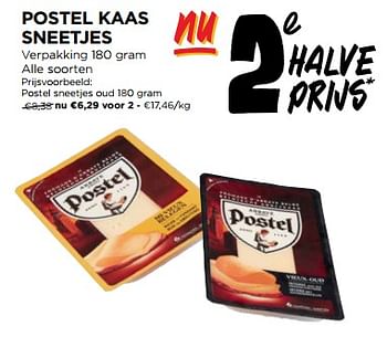 Promoties Postel kaas sneetjes oud - Postel - Geldig van 29/11/2023 tot 05/12/2023 bij Jumbo