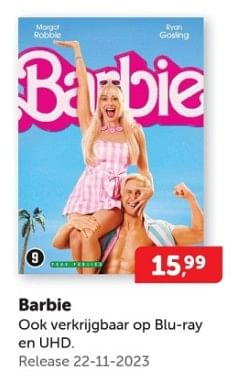 Promoties Barbie - Huismerk - Boekenvoordeel - Geldig van 21/11/2023 tot 05/12/2023 bij BoekenVoordeel