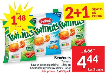 150G TWINUTS BACON BENENUTS