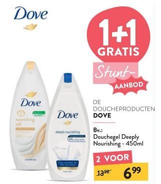 Promoties Douchegel deeply nourishing - Dove - Geldig van 22/11/2023 tot 05/12/2023 bij DI