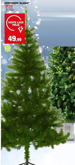 Promoties Kerstboom alaska - Huismerk - Hubo  - Geldig van 22/11/2023 tot 03/12/2023 bij Hubo