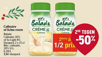 Promoties Balade culinaire - Balade - Geldig van 30/11/2023 tot 06/12/2023 bij Delhaize