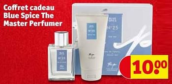 Promotions Coffret cadeau blue spice the master perfumer - The Master Perfumer - Valide de 28/11/2023 à 10/12/2023 chez Kruidvat