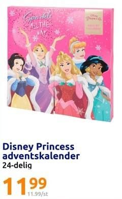 Promoties Disney princess adventskalender - Disney Princess - Geldig van 29/11/2023 tot 05/12/2023 bij Action