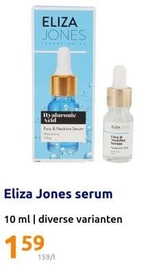 Promotions Eliza jones serum - Eliza Jones - Valide de 29/11/2023 à 05/12/2023 chez Action